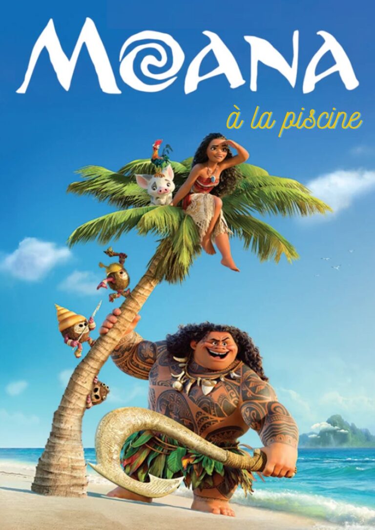 Moana à la piscine ( nouveau thème)